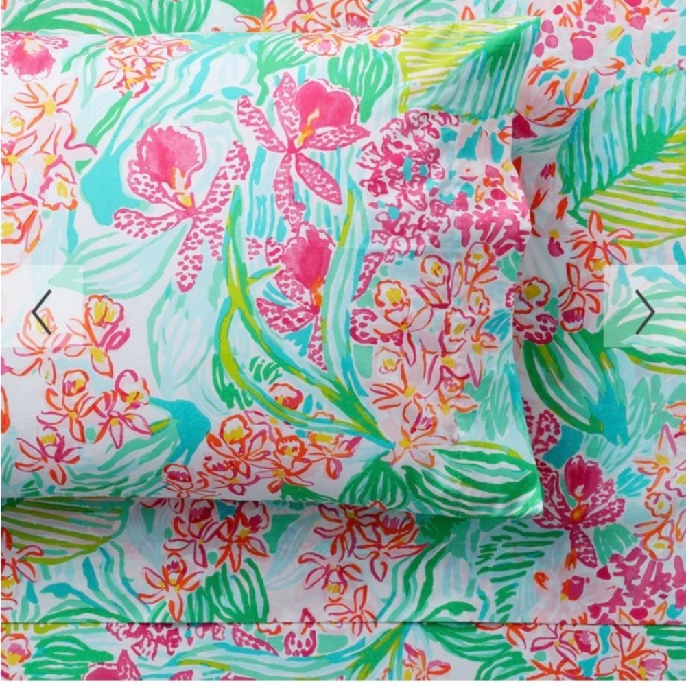 Lilly Pulitzer Orchid Sheet Set, Twin XL